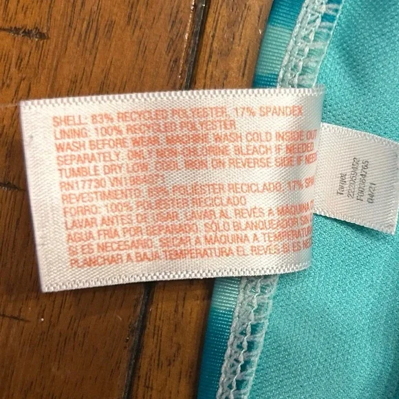 Cat & Jack Girl’s Watermelon 2-Piece Swimsuit, Sz L (10/12), Pink, Green Bikini - Picture 9 of 9